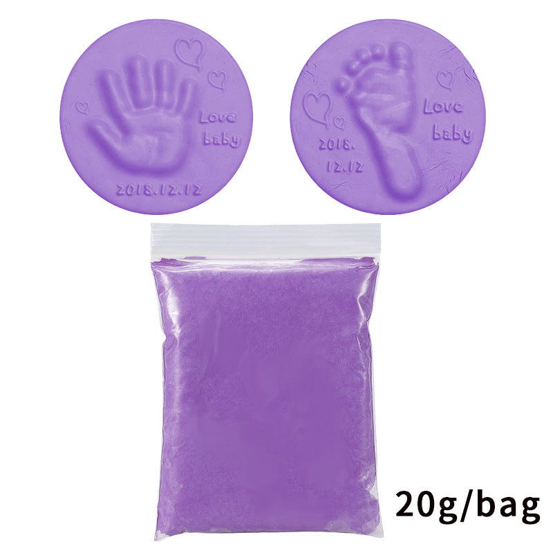 Kit de huella de bebé en arcilla