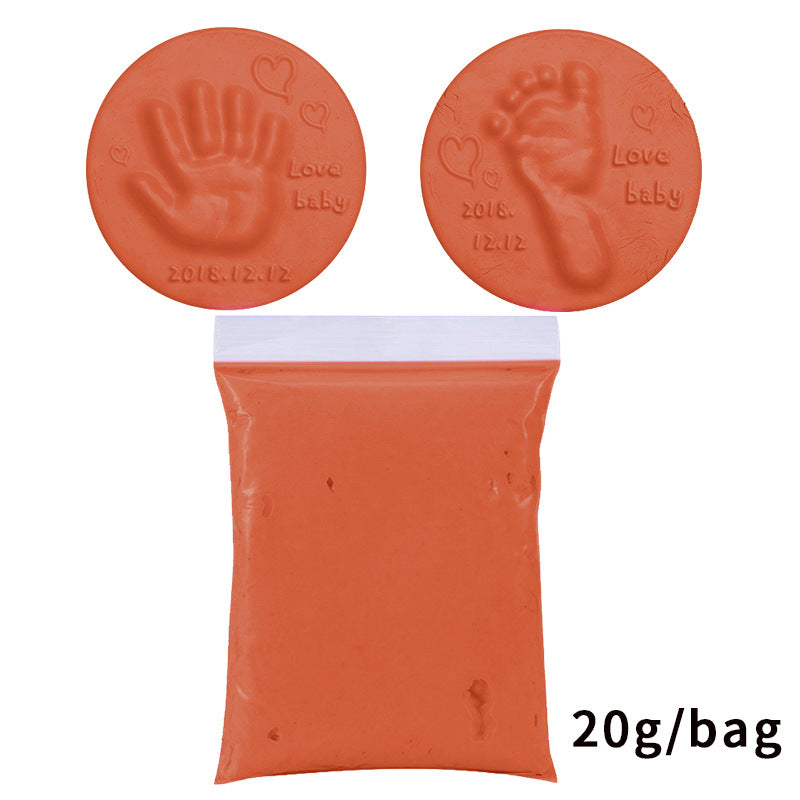 Kit de huella de bebé en arcilla