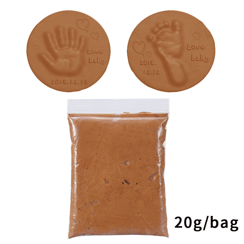 Kit de huella de bebé en arcilla