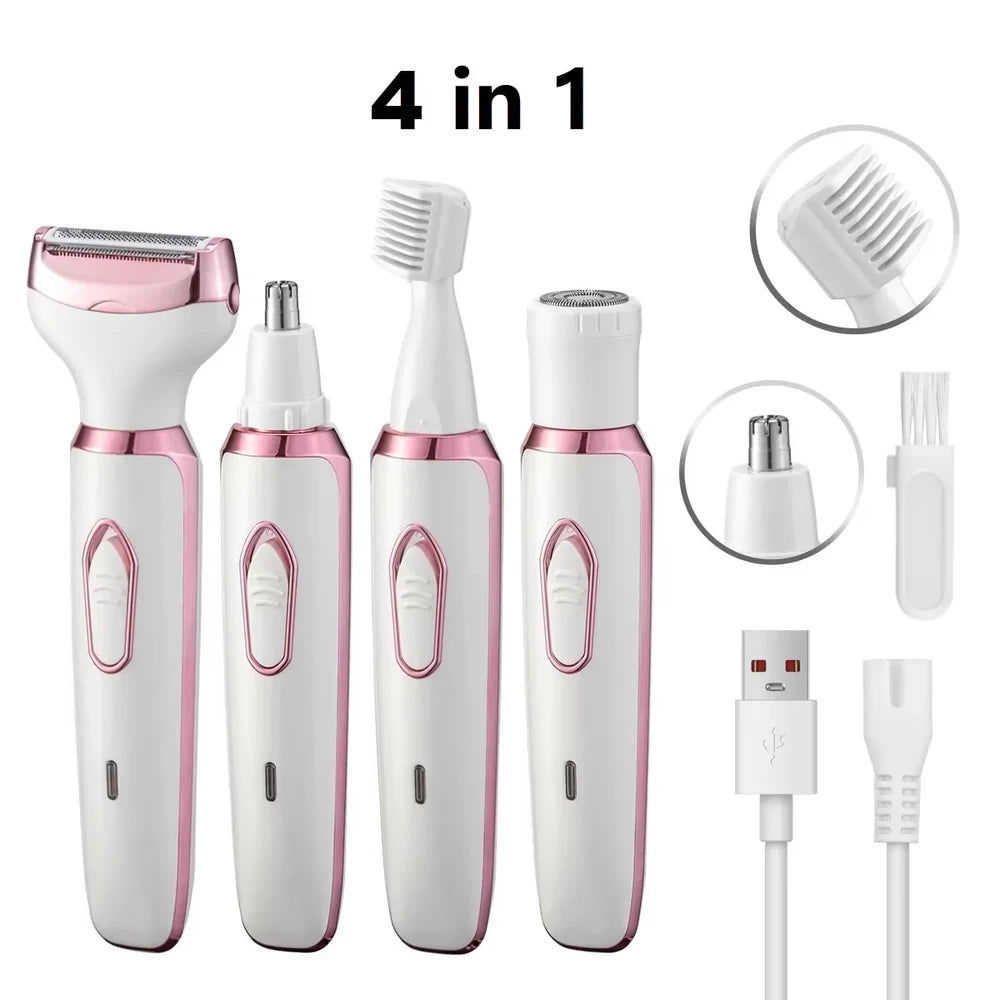 4-in-1-Körperrasierer