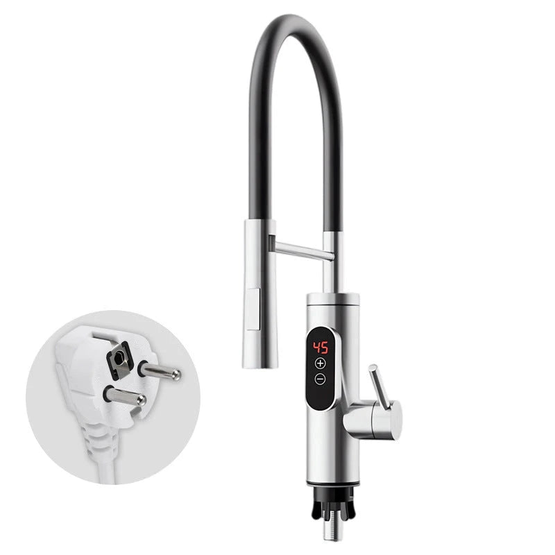 Rubinetto cucina a riscaldamento istantaneo
