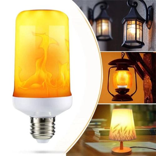 Set di 2 lampadine LED effetto fiamma