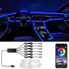 Auto-RGB-Lichtwellenleiter-Beleuchtungsset