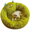 Cuccia rotonda in peluche per animali