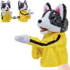 Boxende Husky-Handpuppe