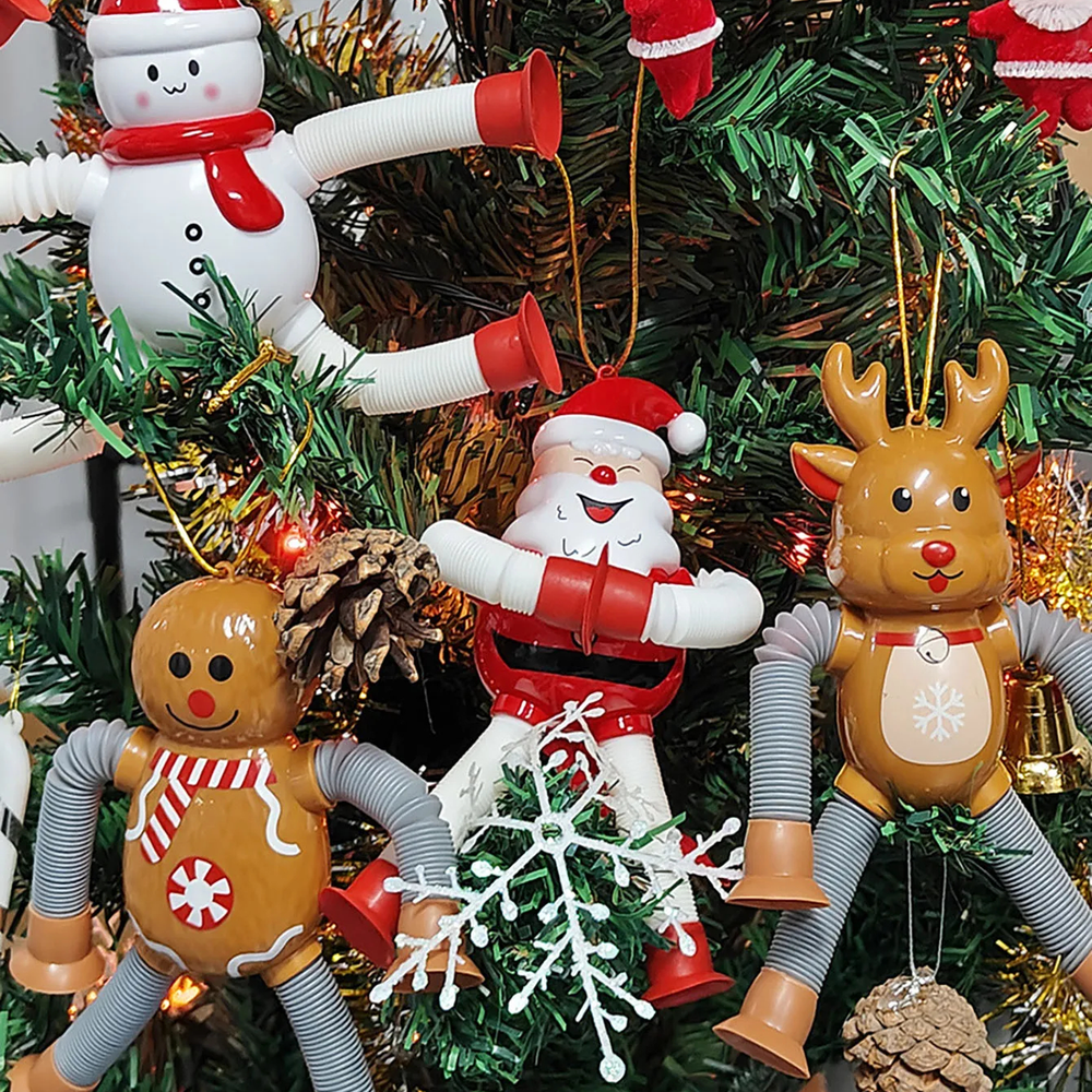 Décorations de Noël télescopiques