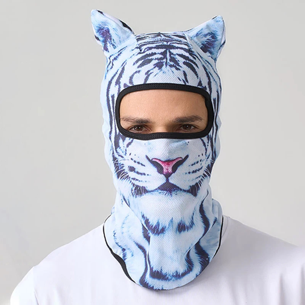 Cagoule 3D tête d'animal