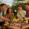 Mortar bottle opener surprise effect