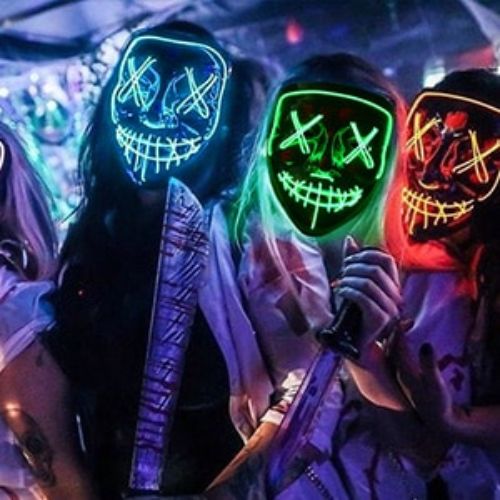 Halloween LED mask