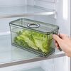 Kühlschrank-Aufbewahrungsbox mit Abtropfeinsatz