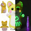 Peluche de dibujo luminoso