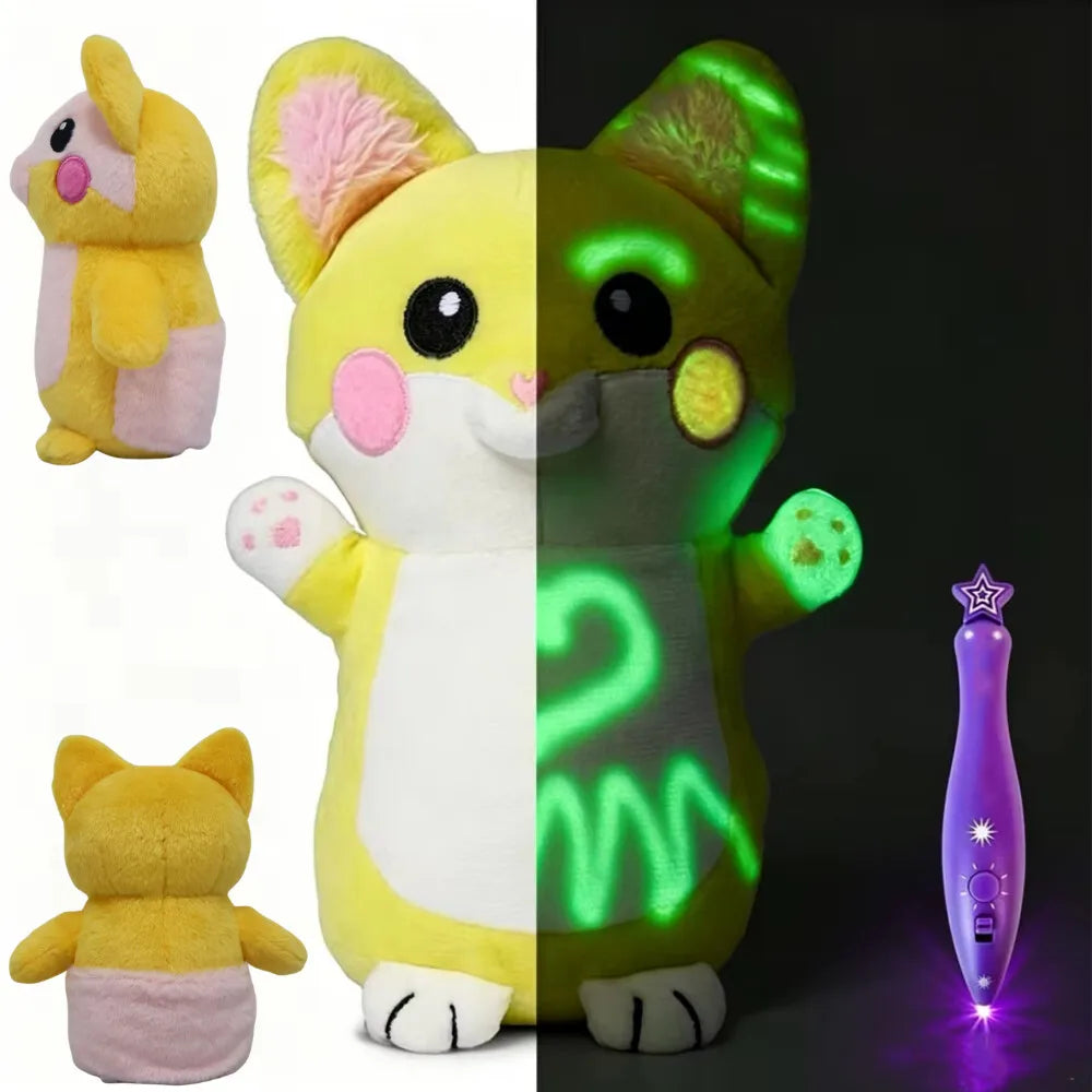 Peluche de dibujo luminoso