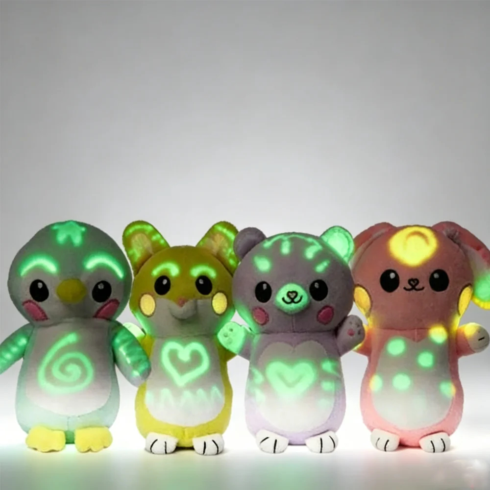 Peluche de dibujo luminoso