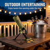 Mortar bottle opener surprise effect
