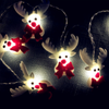 Weihnachtslichterkette Schneemänner oder Rentiere