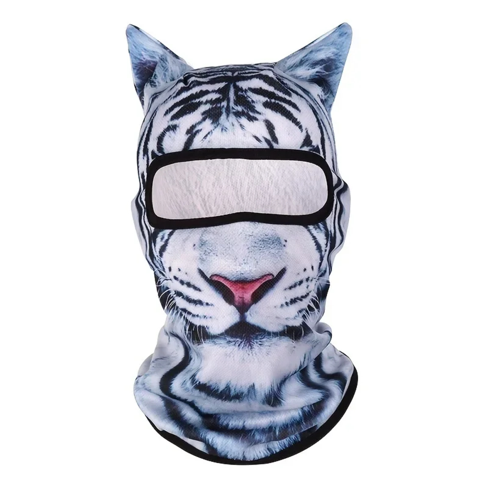 Cagoule 3D tête d'animal