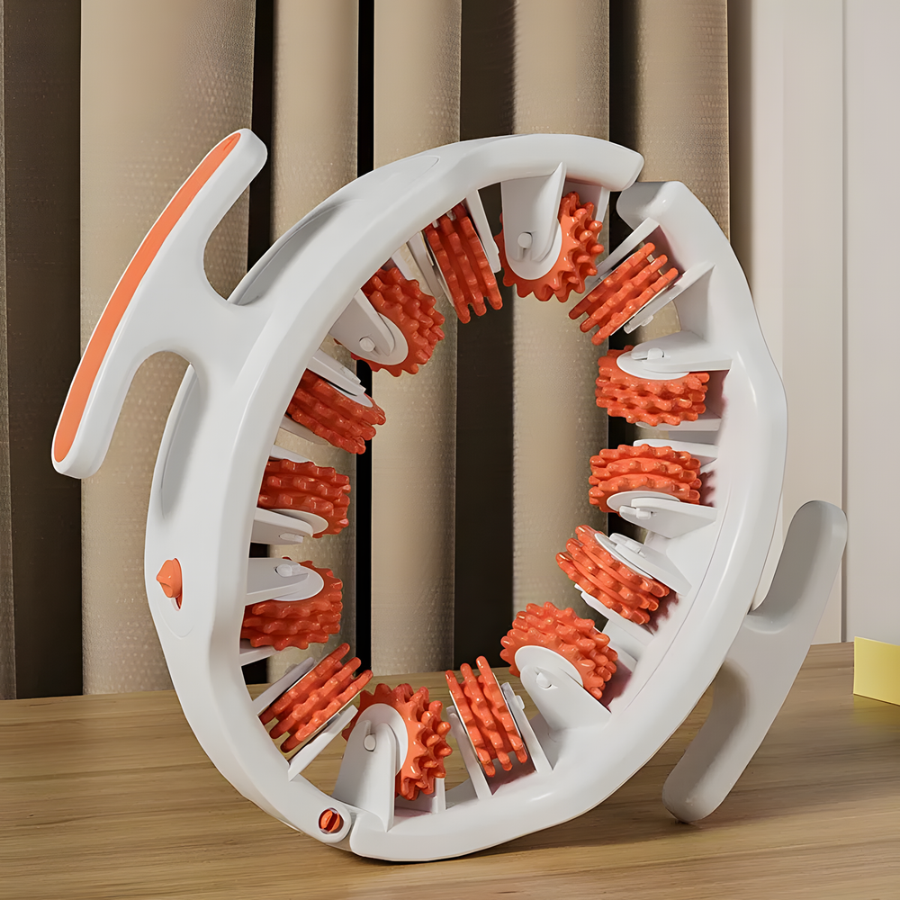Rouleau de massage circulaire pour jambes