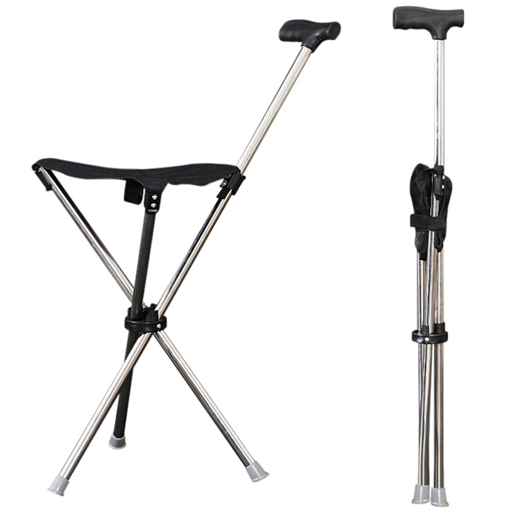 Faltbarer Stockhocker