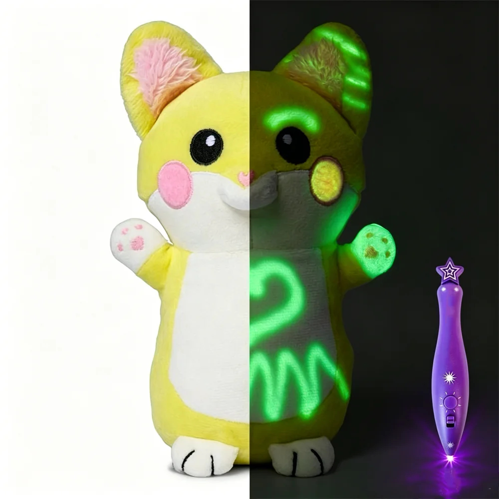Peluche de dibujo luminoso