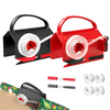 Taglierina per carta regalo con dispenser di nastro adesivo