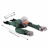 Animated crawling Halloween zombie