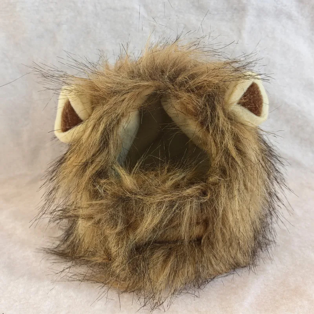 Costume crinière de lion pour chien et chat