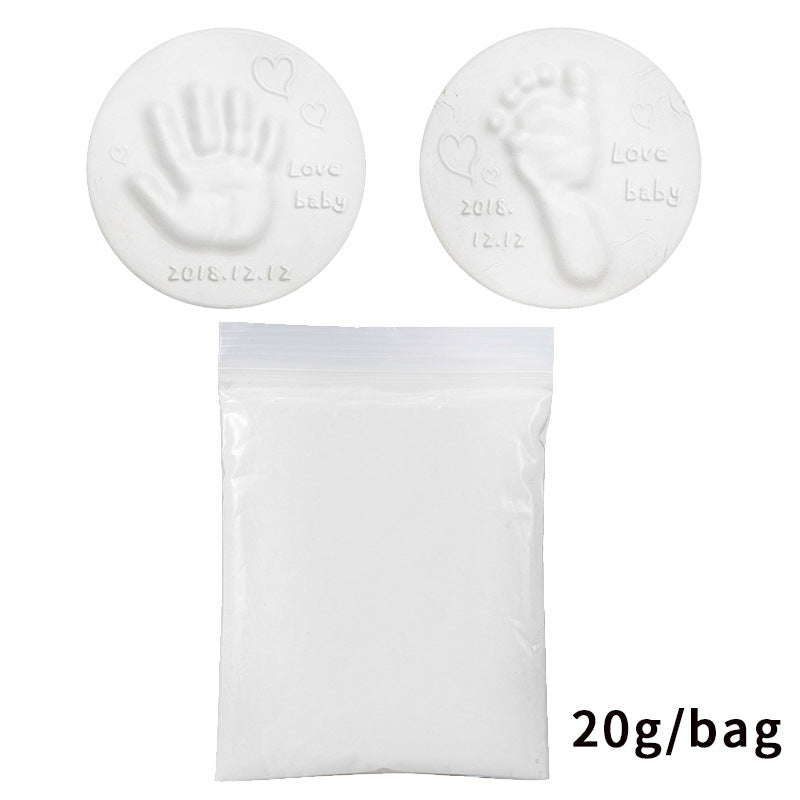 Kit de huella de bebé en arcilla