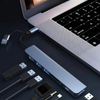 Hub USB 8 en 1 à double connecteur