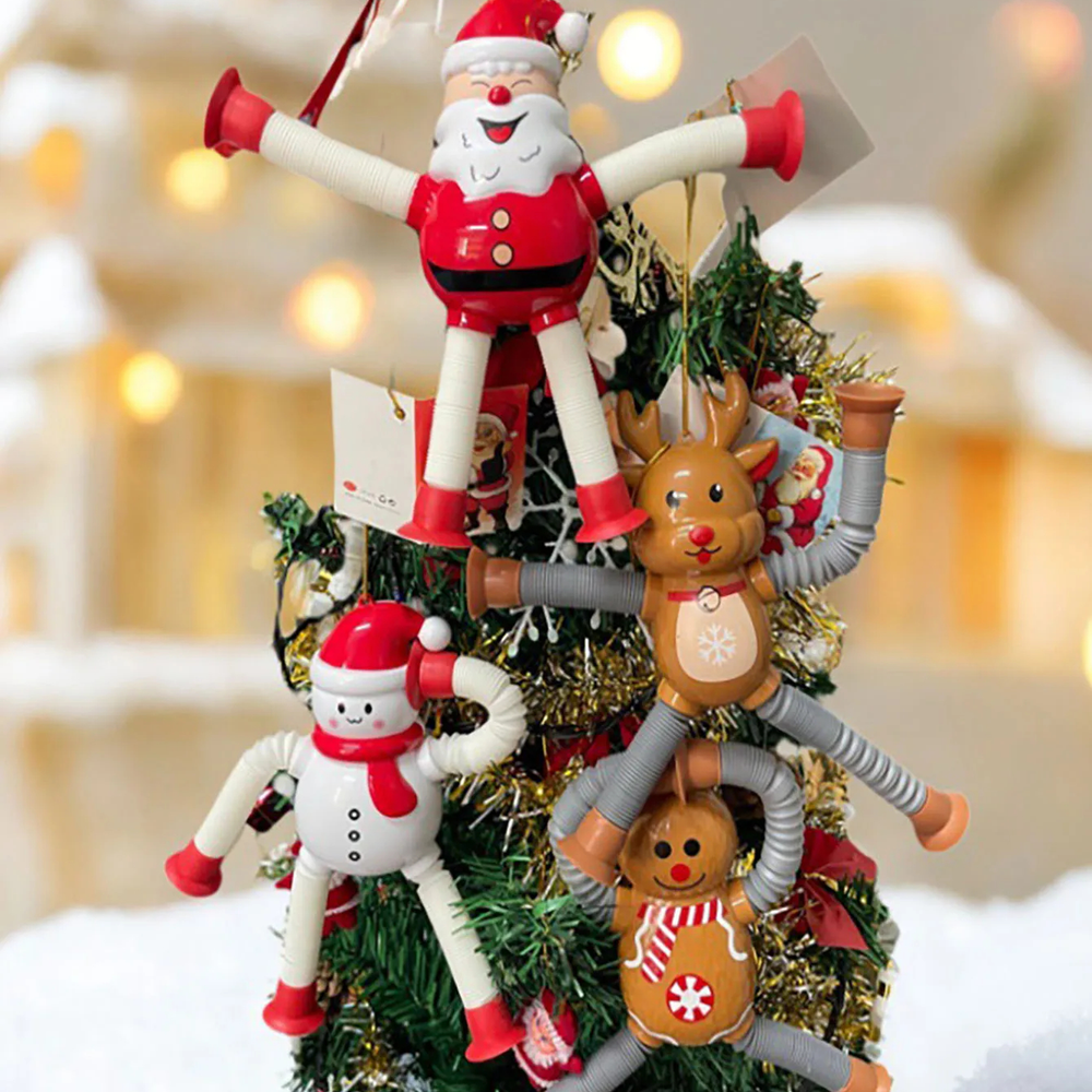 Décorations de Noël télescopiques