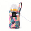USB-Flaschenwärmer-Hülle, Muster Pink Camouflage