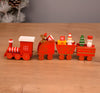 Trenecito de Navidad de madera
