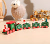 Trenecito de Navidad de madera