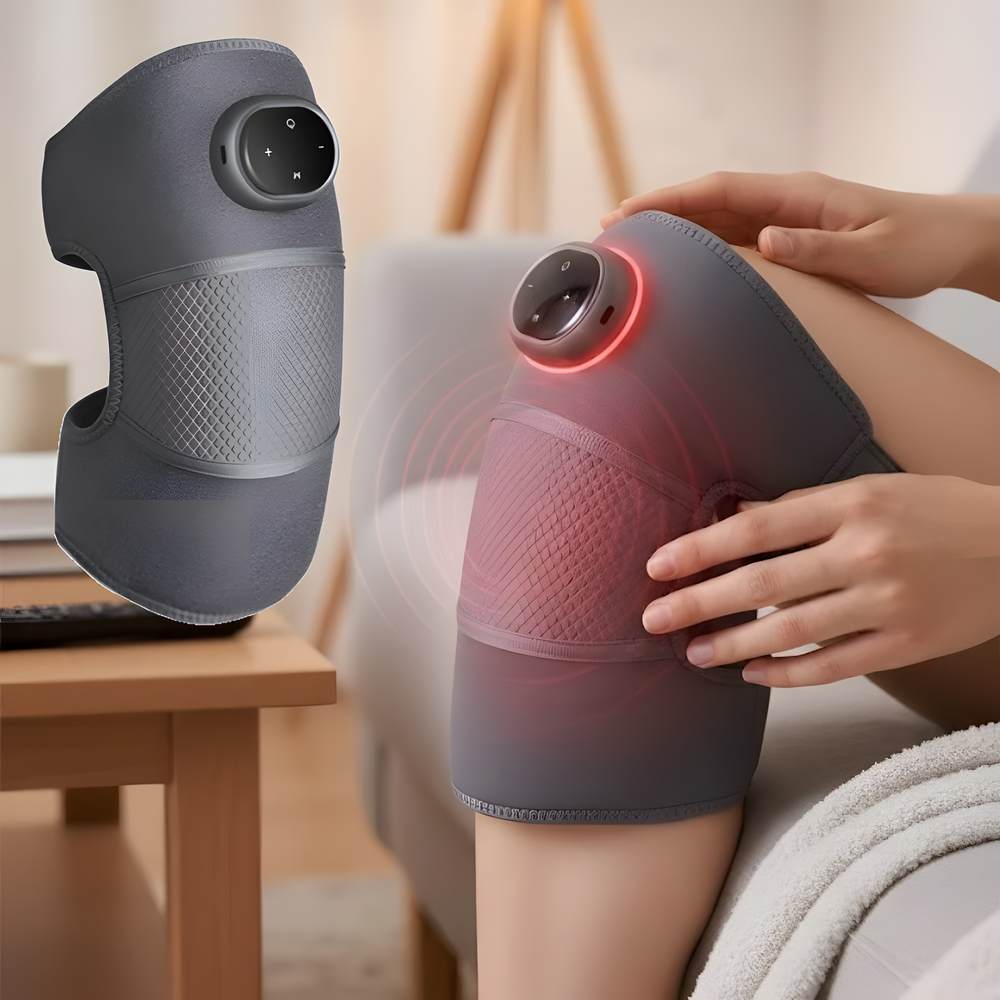 Wärmende Massage-Kniebandage