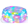 Guirnalda RGBIC Bluetooth enrollada, LED multicolores encendidos